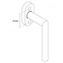 NOVA mâner fereastră din oțel inoxidabil KON
