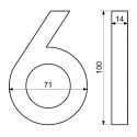 RN.100LV.0.AL.AM.3D číslo "0"