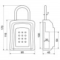 KB.E2 bezpečnostná schránka na kľúče